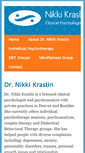Mobile Screenshot of drnikkikraslin.com